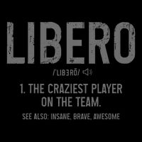 Volleyball Libero Definition Vintage Beach Volleyball Player Button