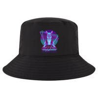 Vaporwave Llama Dj Turntable Sunglass Llama Cool Comfort Performance Bucket Hat