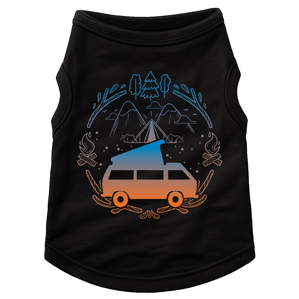 Van Life Design Vanagon Van Bus Dipper Campfire Camping Doggie Tank