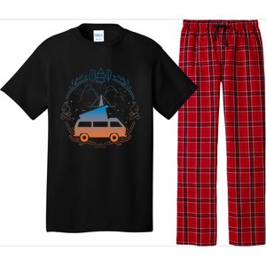 Van Life Design Vanagon Van Bus Dipper Campfire Camping Pajama Set