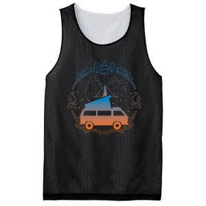 Van Life Design Vanagon Van Bus Dipper Campfire Camping Mesh Reversible Basketball Jersey Tank