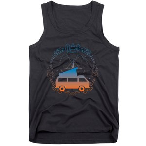 Van Life Design Vanagon Van Bus Dipper Campfire Camping Tank Top