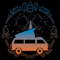 Van Life Design Vanagon Van Bus Dipper Campfire Camping Button