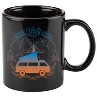 Van Life Design Vanagon Van Bus Dipper Campfire Camping 11oz C Handle Ceramic Mug