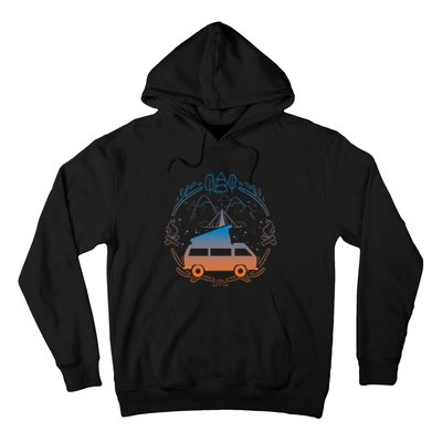 Van Life Design Vanagon Van Bus Dipper Campfire Hoodie