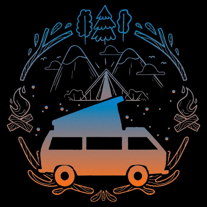 Van Life Design Vanagon Van Bus Dipper Campfire Impact Tech Backpack