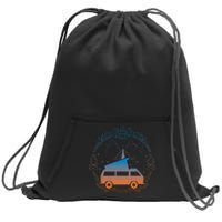 Van Life Design Vanagon Van Bus Dipper Campfire Sweatshirt Cinch Pack Bag