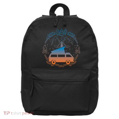 Van Life Design Vanagon Van Bus Dipper Campfire 16 in Basic Backpack