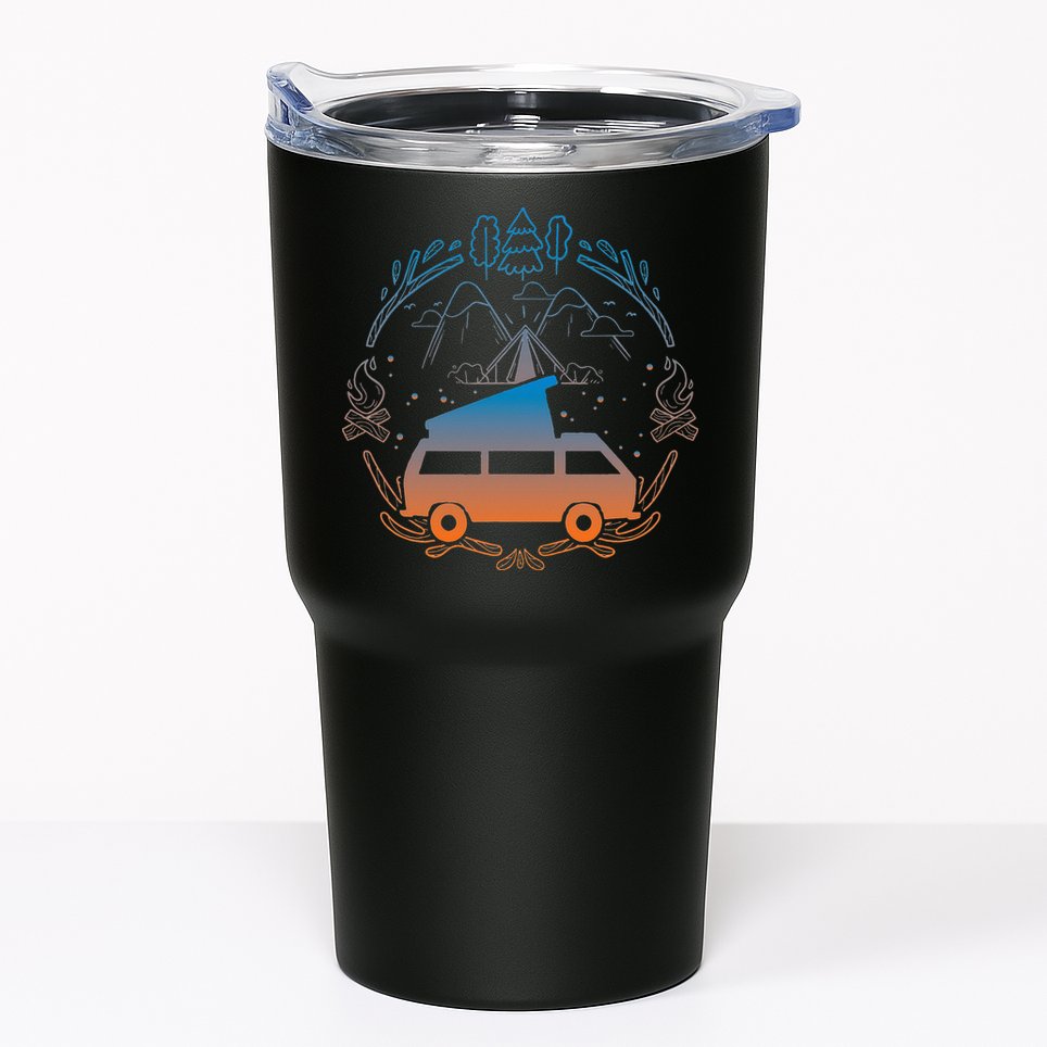 Van Life Design Vanagon Van Bus Dipper Campfire Tumbler