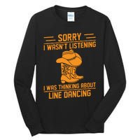 Vintage Line Dancing T Tall Long Sleeve T-Shirt