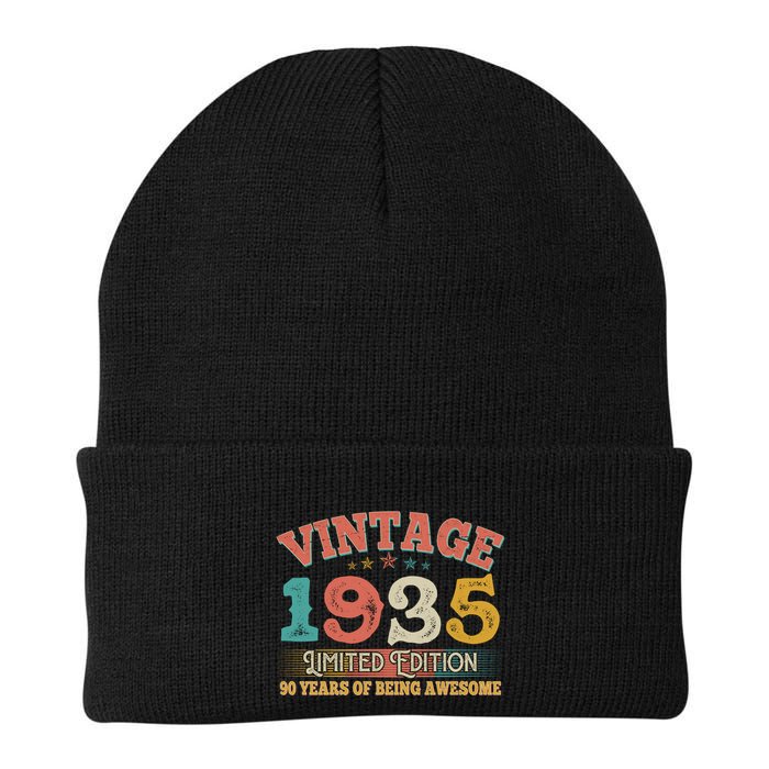 Vintage Limited Edition 1935 90 Years Of Being Awesome Birthday Beanie
