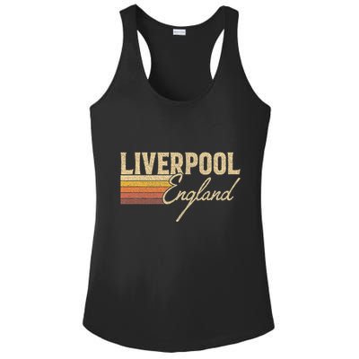 Vintage Liverpool England Ladies PosiCharge Competitor Racerback Tank