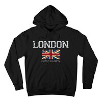 Vintage London England United Kingdom Souvenir Hoodie