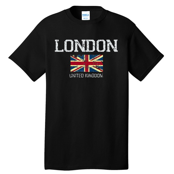 Vintage London England United Kingdom Souvenir Tall T-Shirt