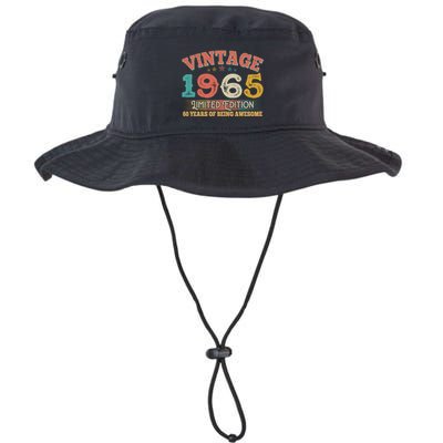Vintage Limited Edition 1965 60 Years Of Being Awesome Birthday Bucket Hat