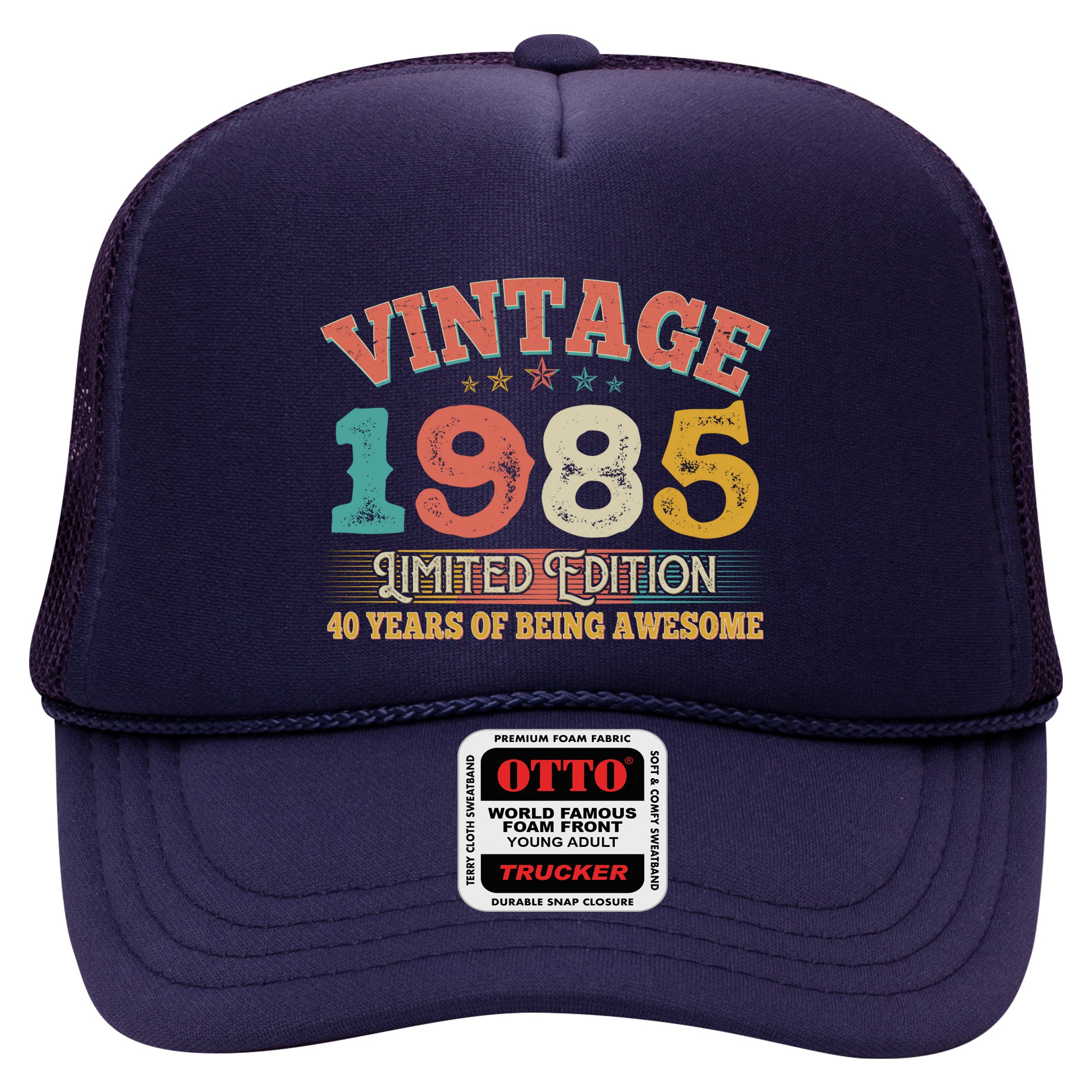 Vintage Limited Edition 1985 40 Years Of Being Awesome Birthday Hat