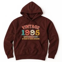 Vintage Limited Edition 1995 30 Years Of Being Awesome Birthday Hoodie