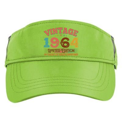 Vintage Limited Edition 1964 60 Years Of Being Awesome Birthday Adult Drive Performance Visor