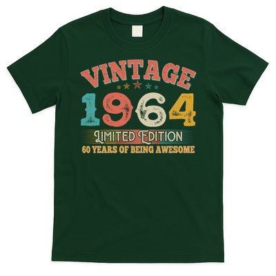 Vintage Limited Edition 1964 60 Years Of Being Awesome Birthday T-Shirt