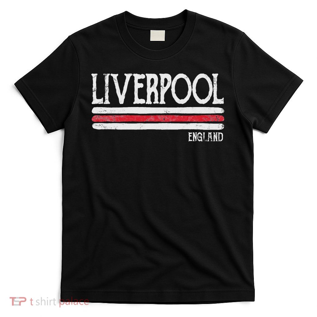 Vintage Liverpool England British Love Gift Souvenir T-Shirt