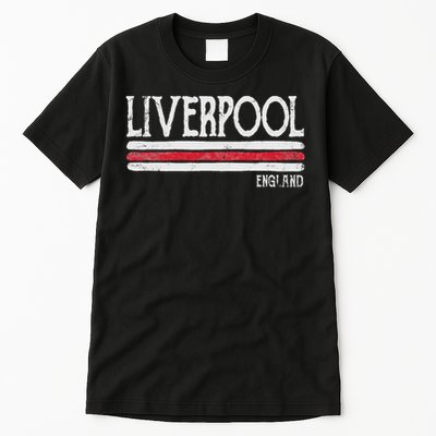 Vintage Liverpool England British Love Gift Souvenir Tall T-Shirt