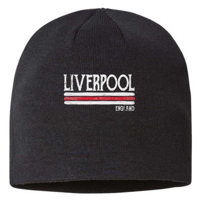 Vintage Liverpool England British Love Gift Souvenir Sustainable Beanie