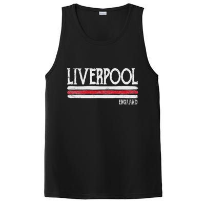 Vintage Liverpool England British Love Gift Souvenir PosiCharge Competitor Tank