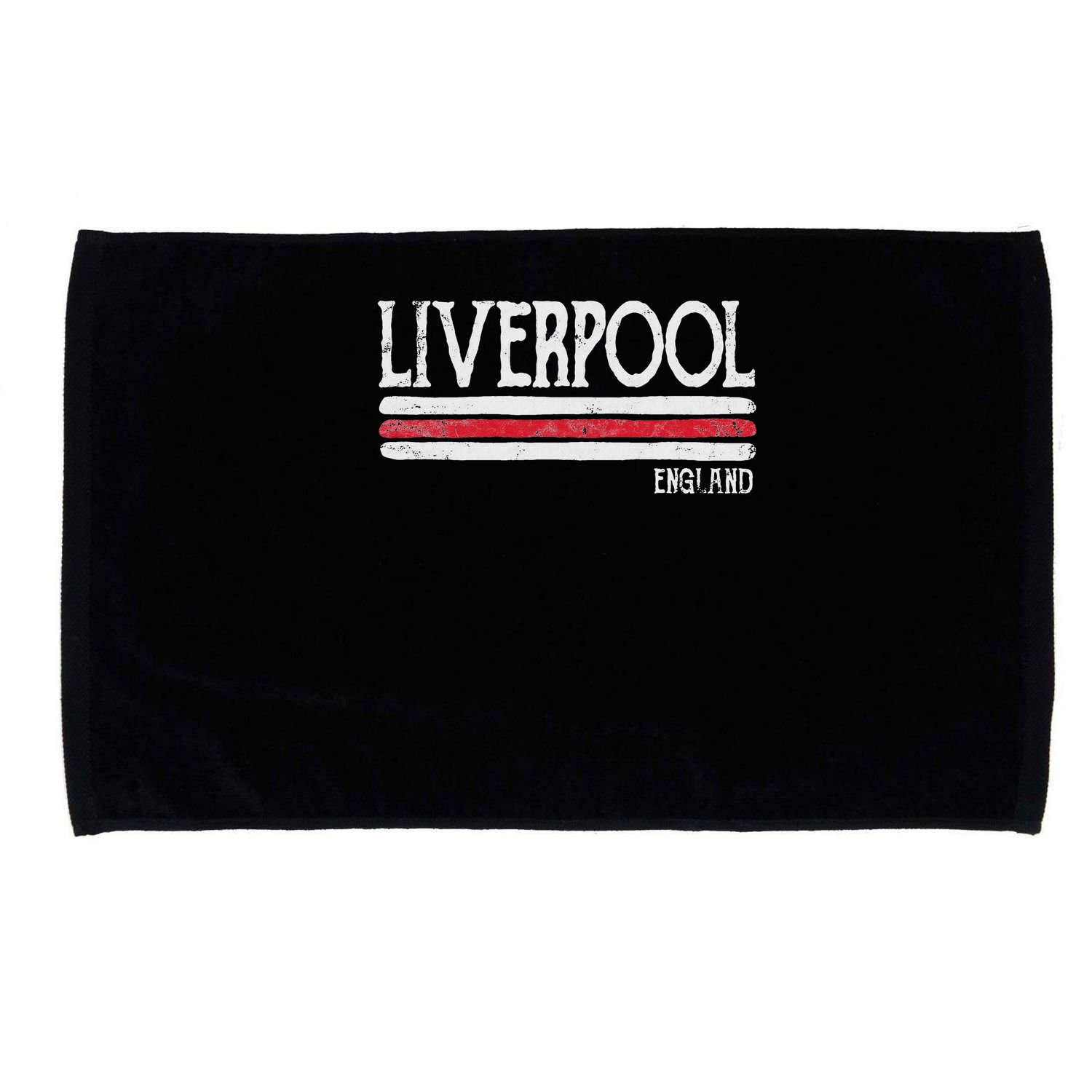 Vintage Liverpool England British Love Gift Souvenir Microfiber Hand Towel