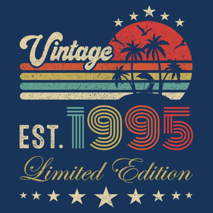 Vintage Limited Edition 30 Birthday Born 1995 Sweatshirt