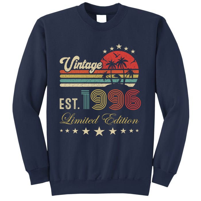 Vintage Limited Edition 30th 40th 50th Birthday Born 1996 Sweatshirt