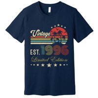 Vintage Limited Edition 30th 40th 50th Birthday Born 1996 Premium T-Shirt