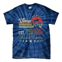 Vintage Limited Edition 30th 40th 50th Birthday Born 1996 Tie-Dye T-Shirt