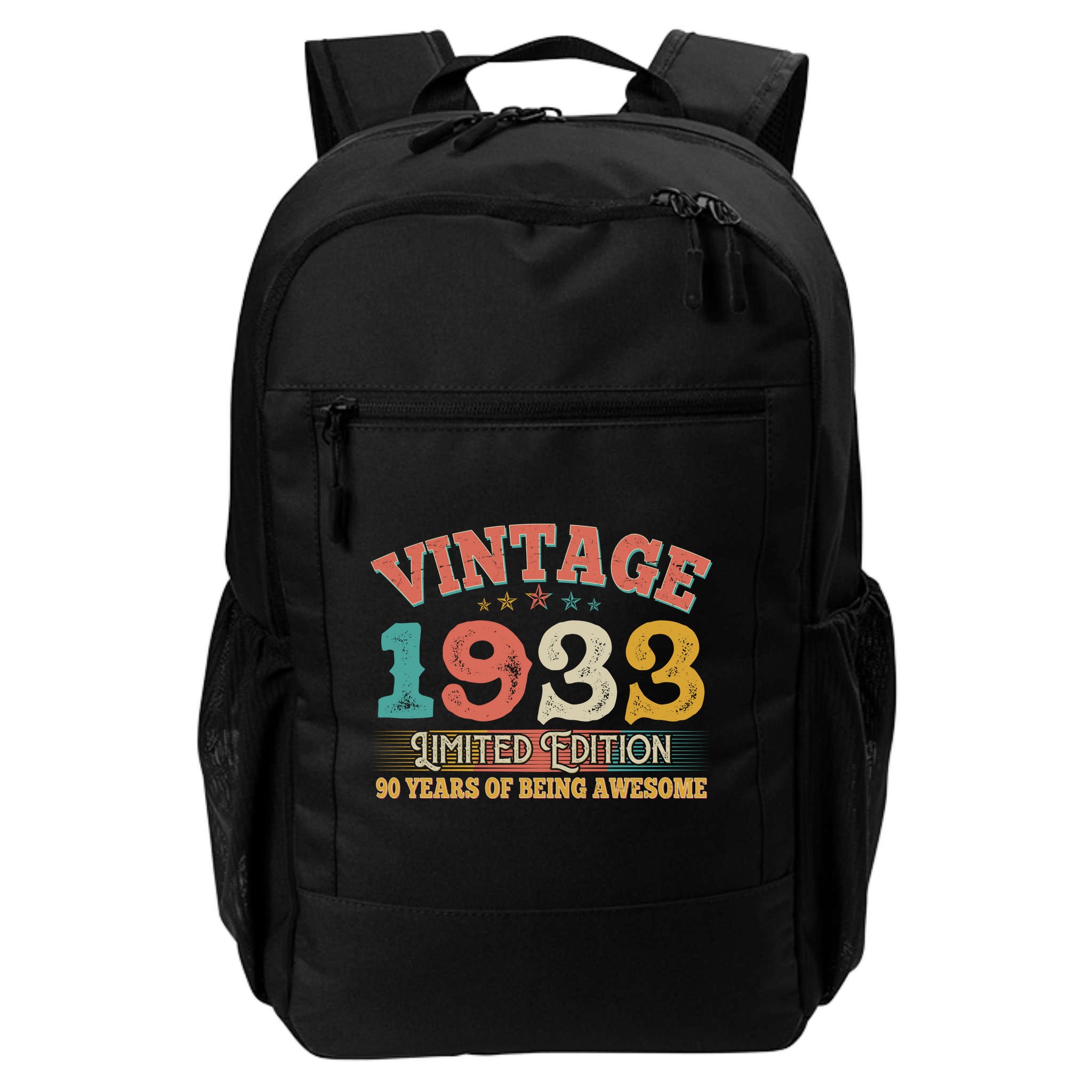 Vintage Limited Edition 1933 90 Years Of Being Awesome Birthday Backpack