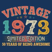 Vintage Limited Edition 1973 50 Years Of Being Awesome Birthday Visor