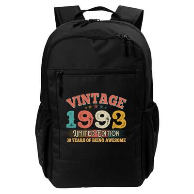 Vintage Limited Edition 1993 30 Years Of Being Awesome Birthday Backpack