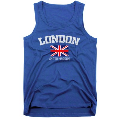 Vintage London England United Kingdom Souvenir Gift Tank Top