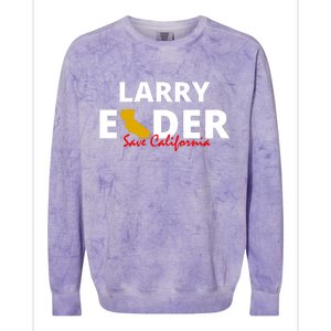 Vote Larry Elder Save California Colorblast Crewneck Sweatshirt