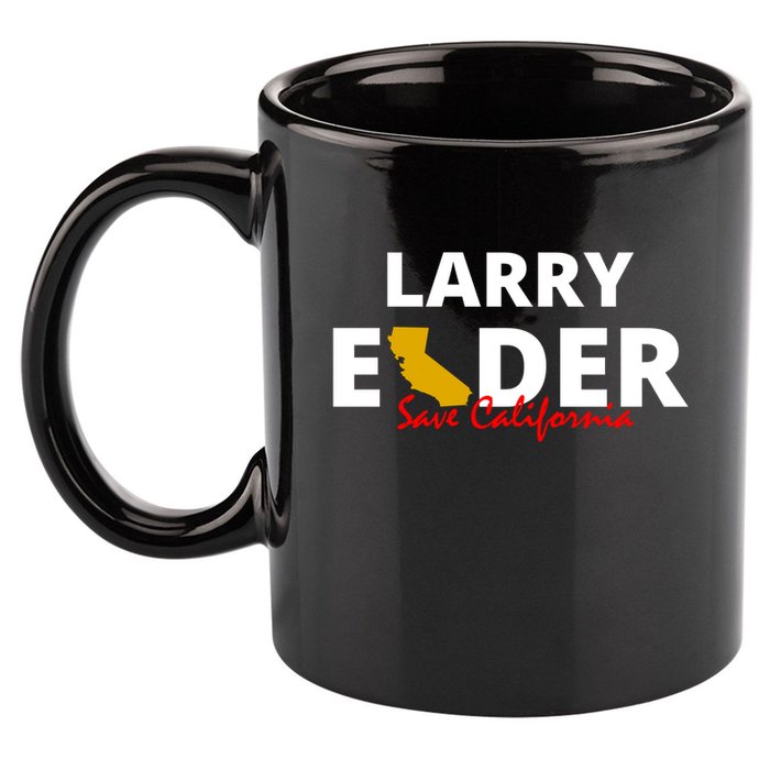 Vote Larry Elder Save California 11oz C Handle Ceramic Mug