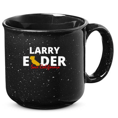 Vote Larry Elder Save California 15oz Campfire Ceramic Mug