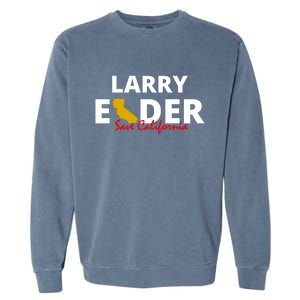 Vote Larry Elder Save California Garment-Dyed Sweatshirt