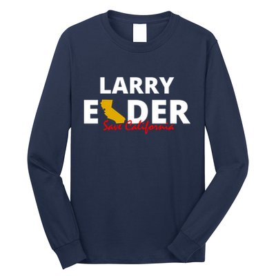 Vote Larry Elder Save California Long Sleeve Shirt