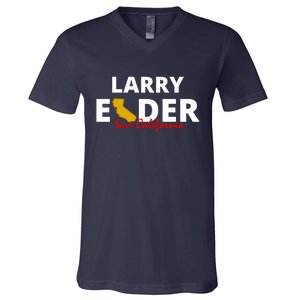 Vote Larry Elder Save California V-Neck T-Shirt