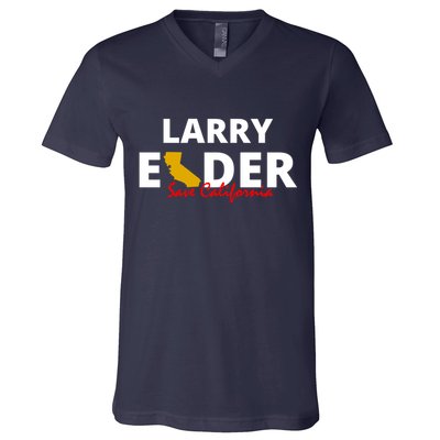 Vote Larry Elder Save California V-Neck T-Shirt