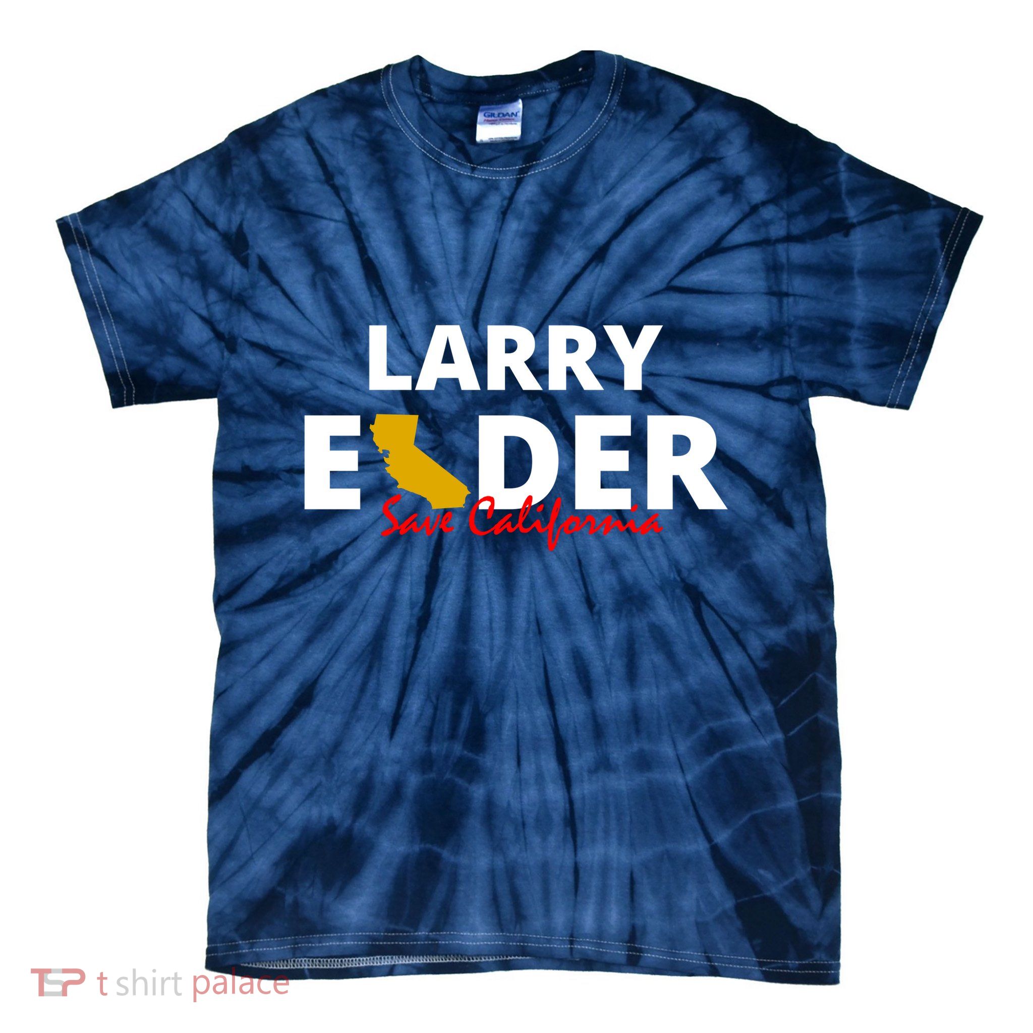 Vote Larry Elder Save California Tie-Dye T-Shirt