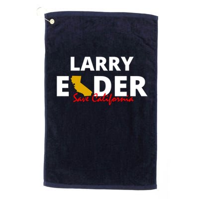 Vote Larry Elder Save California Golf Towel