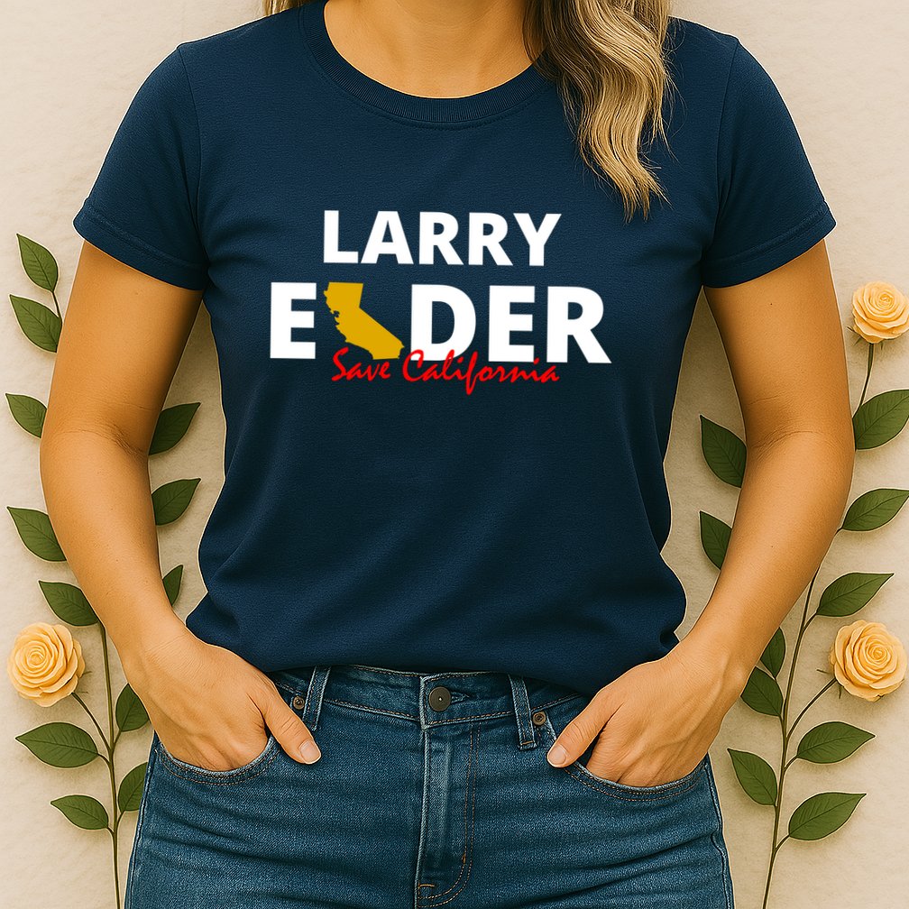 Vote Larry Elder Save California Womens T-Shirt