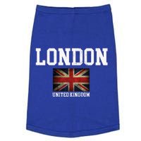 Vintage London England United Kingdom Souvenir Gift Cool Gift Doggie Tank