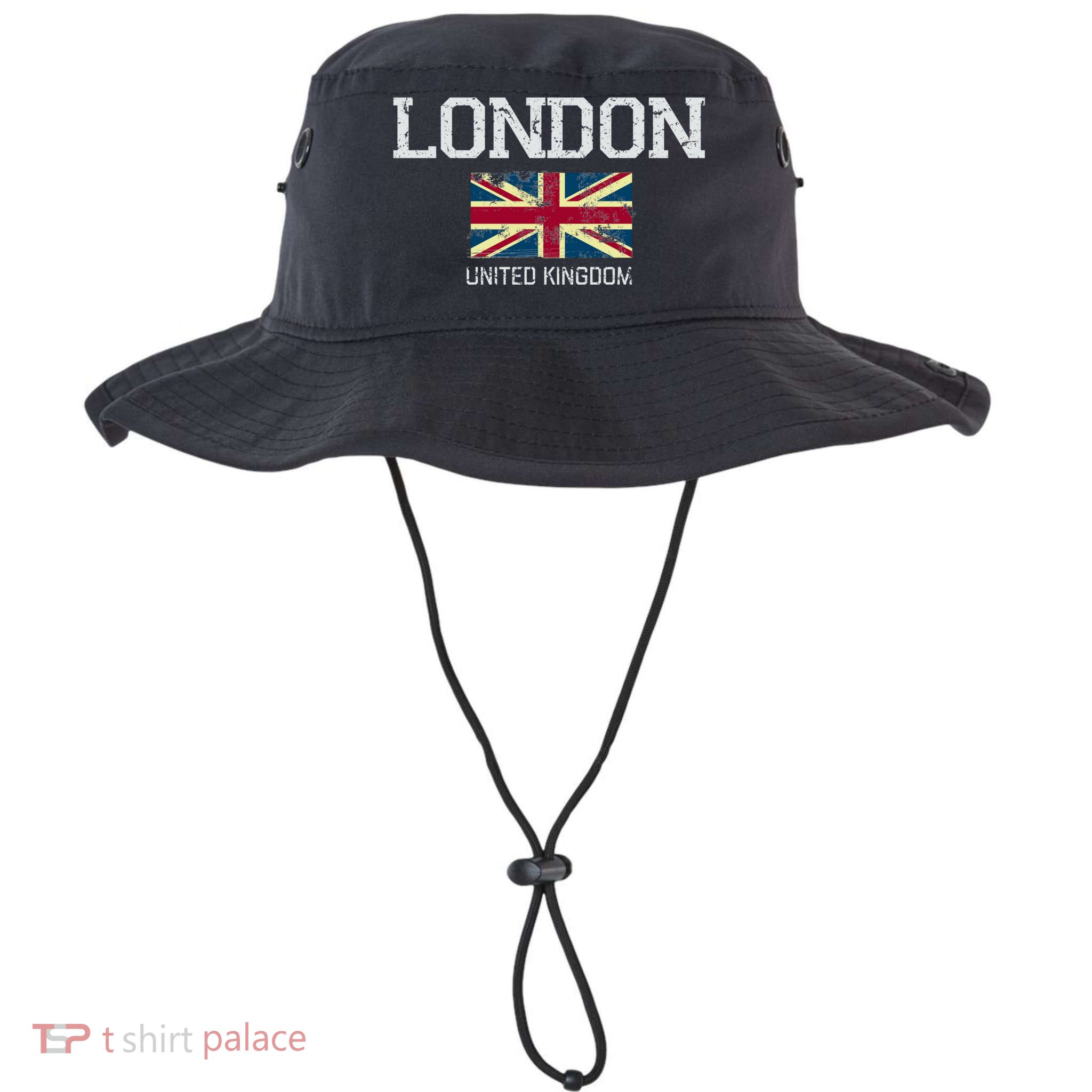Vintage London England United Kingdom Souvenir Gift Cool Gift Bucket Hat