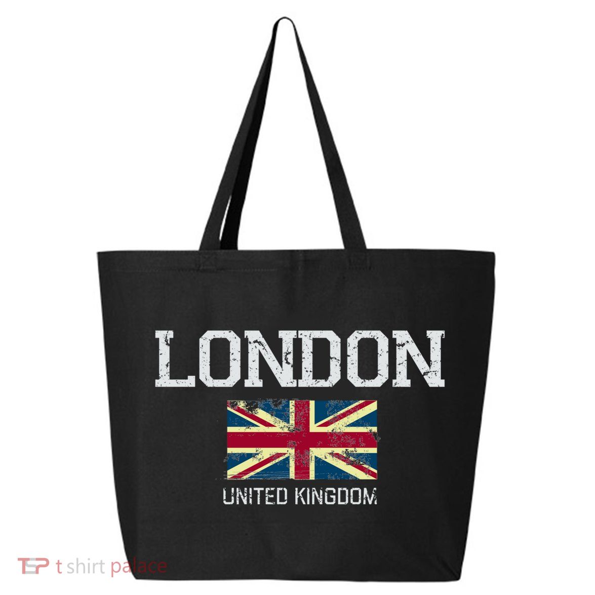 Vintage London England United Kingdom Souvenir Gift Cool Gift 25L Jumbo Tote