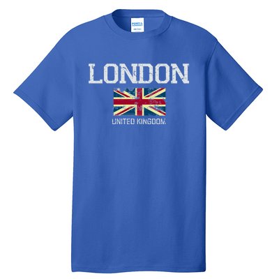 Vintage London England United Kingdom Souvenir Gift Cool Gift Tall T-Shirt